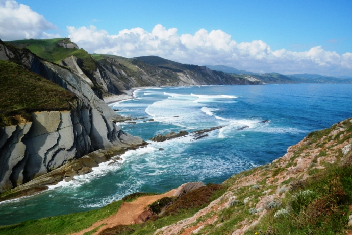 Ruta geológica por la costa vasca